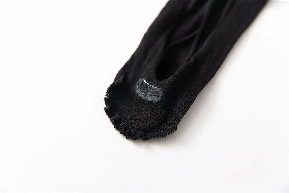 1 Pair Women's Breathable Ultrathin Five-finger Low Cut Invisible Sling Socks