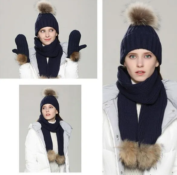 2017 Fashionable Scarf & Beanie for Women