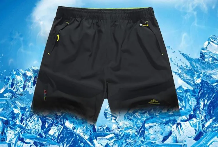 8XL Summer Men's Quick Dry Breathable Shorts Casual Beach Trouser