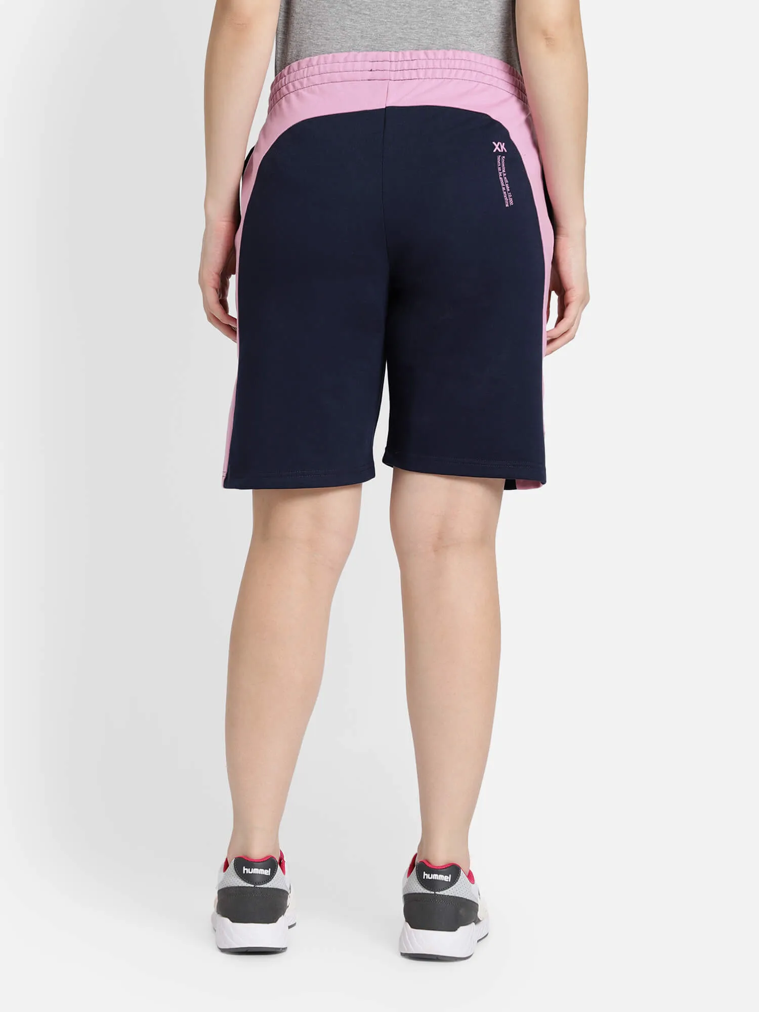 Action Women Cotton Blue Short