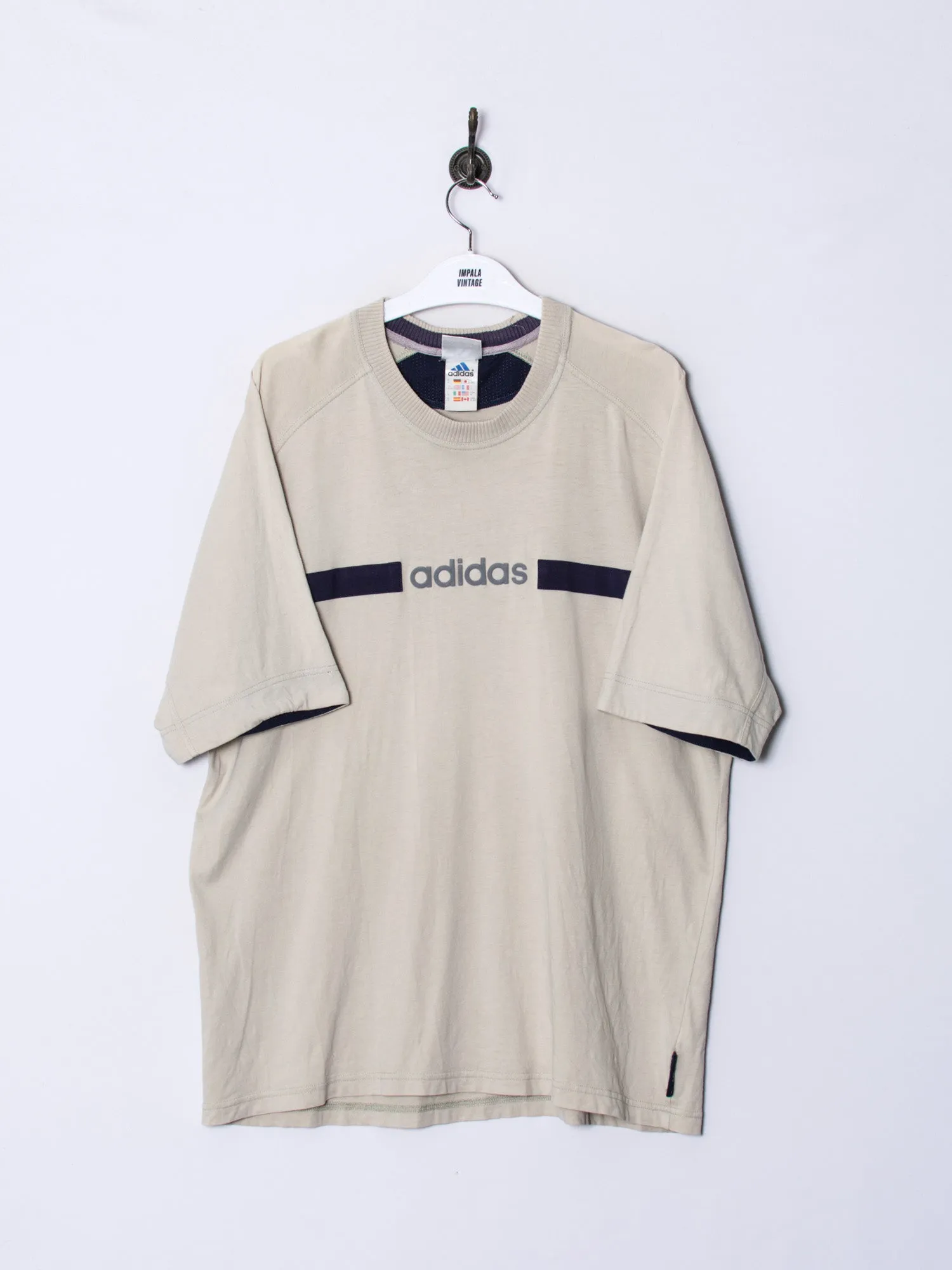 Vintage-Inspired Adidas Classic Cotton T-Shirt