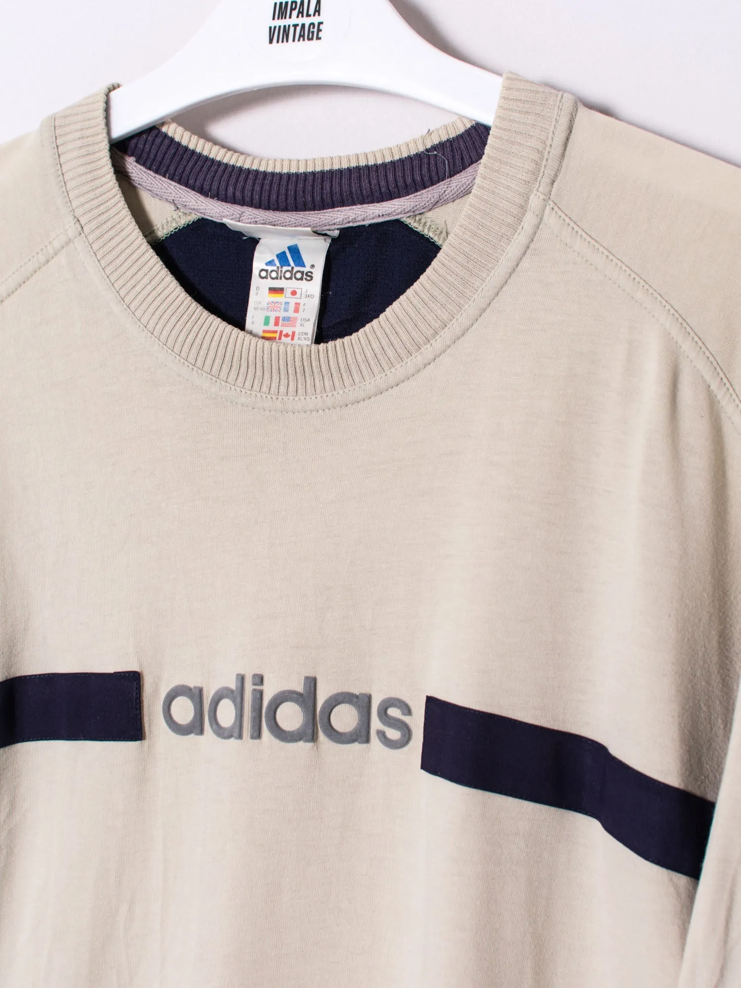 Vintage-Inspired Adidas Classic Cotton T-Shirt