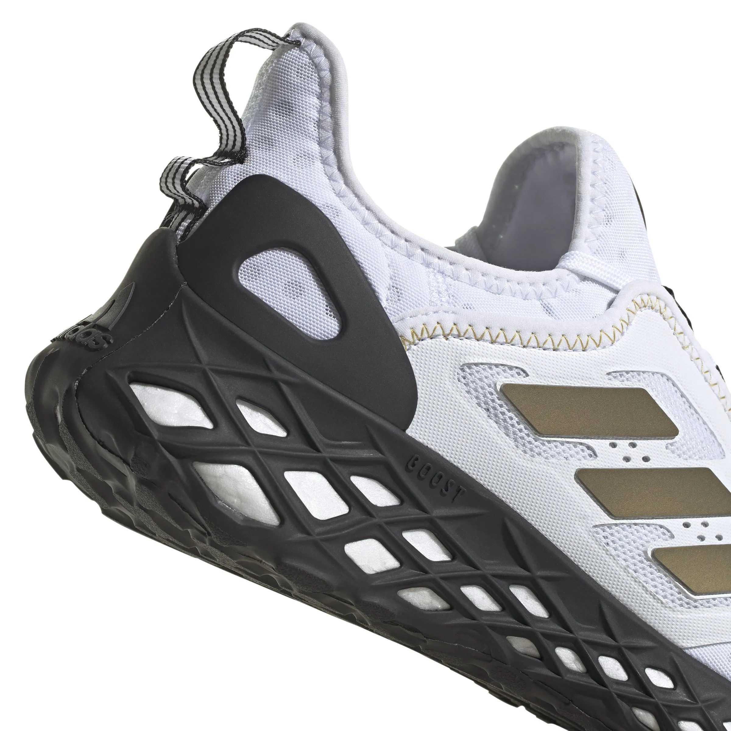 Adidas Web Boost Running White Gold HQ6991