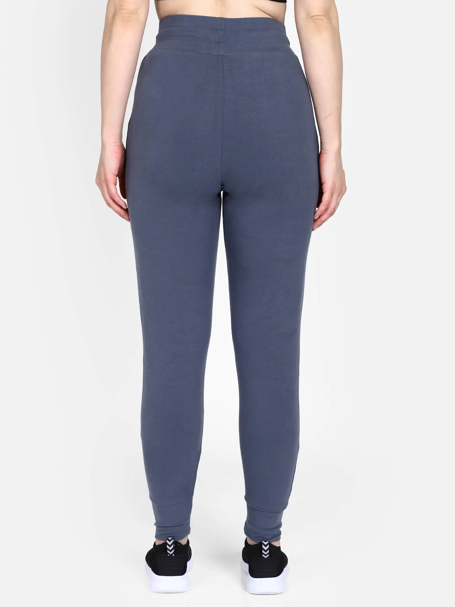 Agetha Women Cotton Blue Training Pant