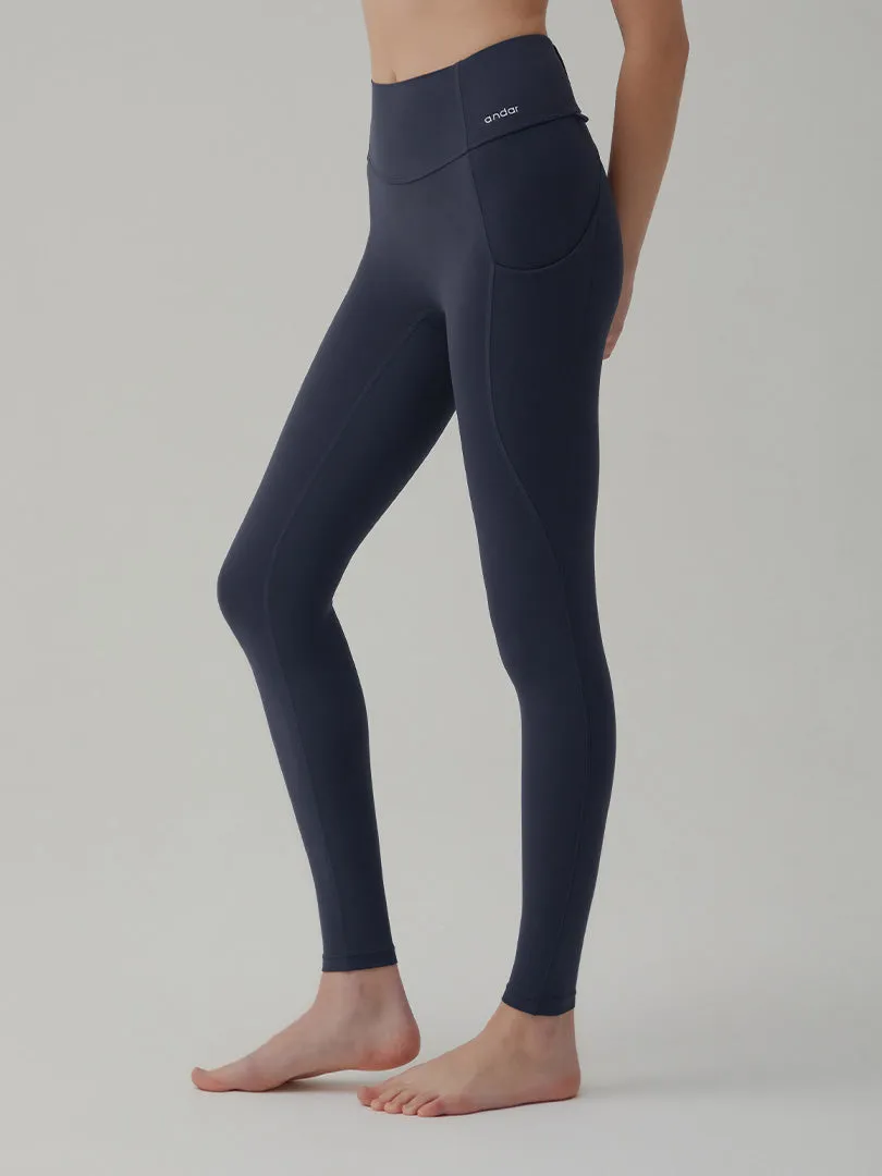 Airywin Ankle Length Leggings with Pockets