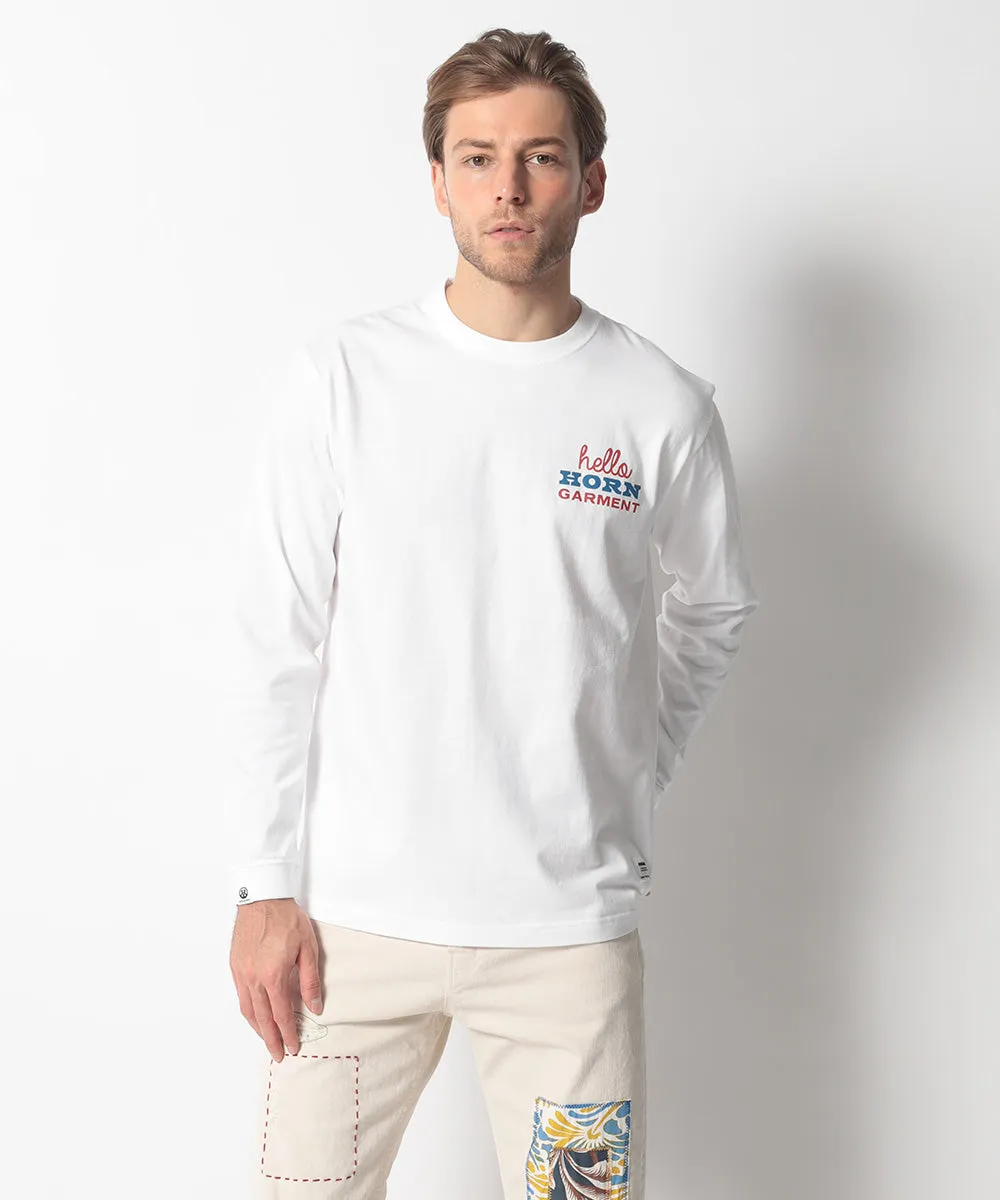 Angry Sea Long Sleeve Tee | MEN