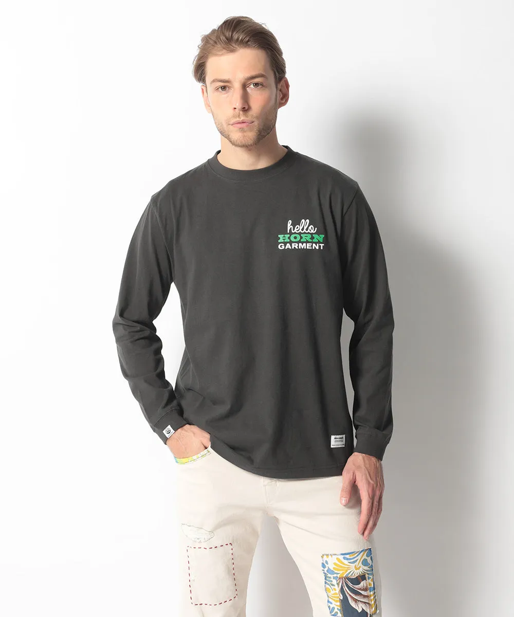 Angry Sea Long Sleeve Tee | MEN