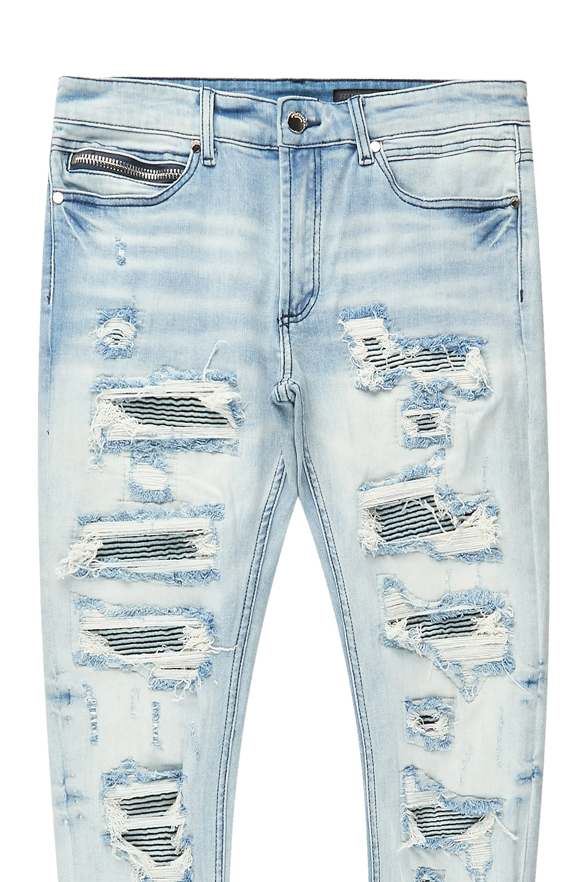 Ardee Blue Distressed Jean