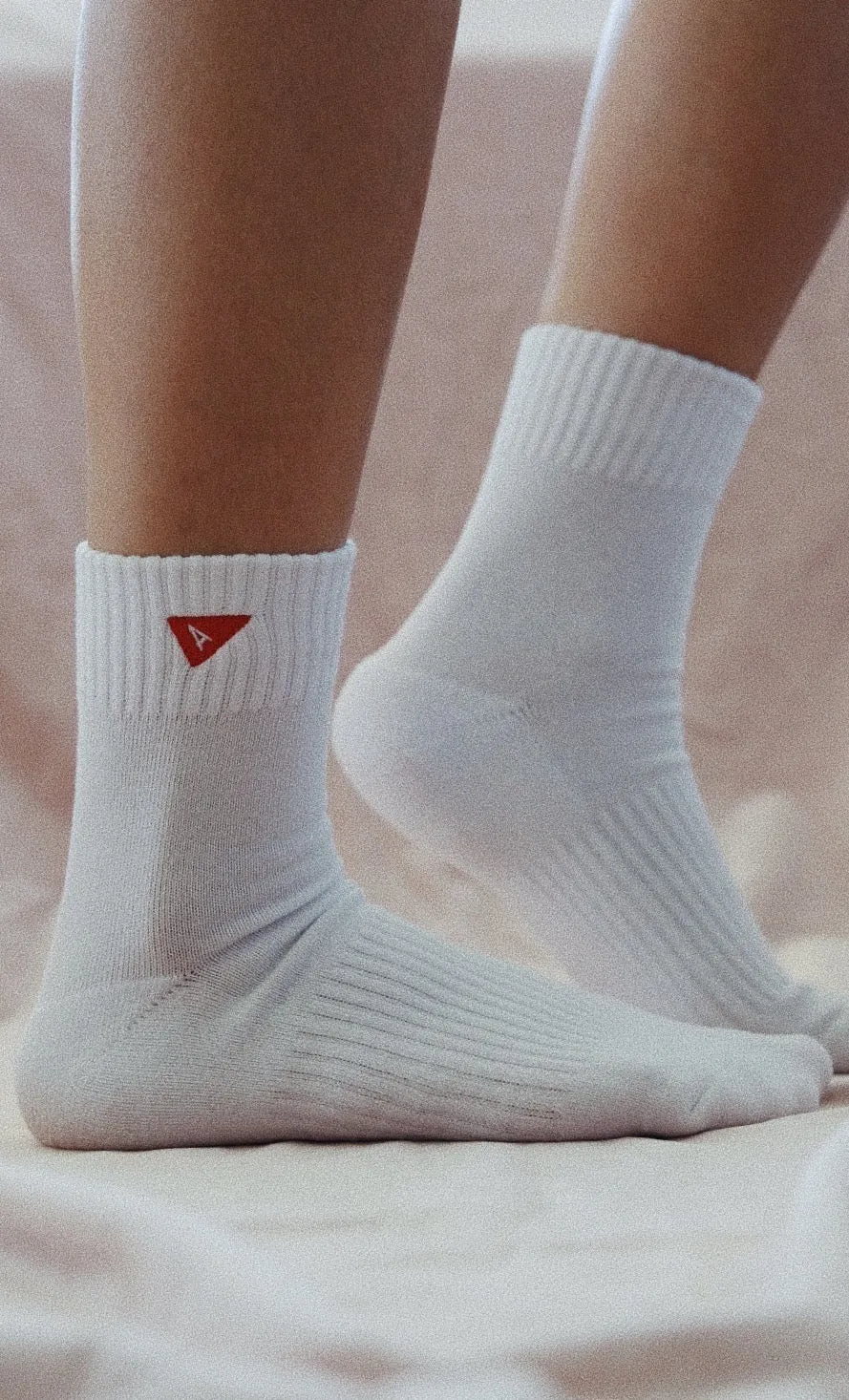 Arvin Goods Ankle Sock in White