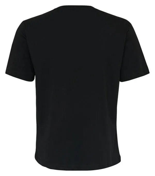 Athos Men Cotton Black T-Shirt