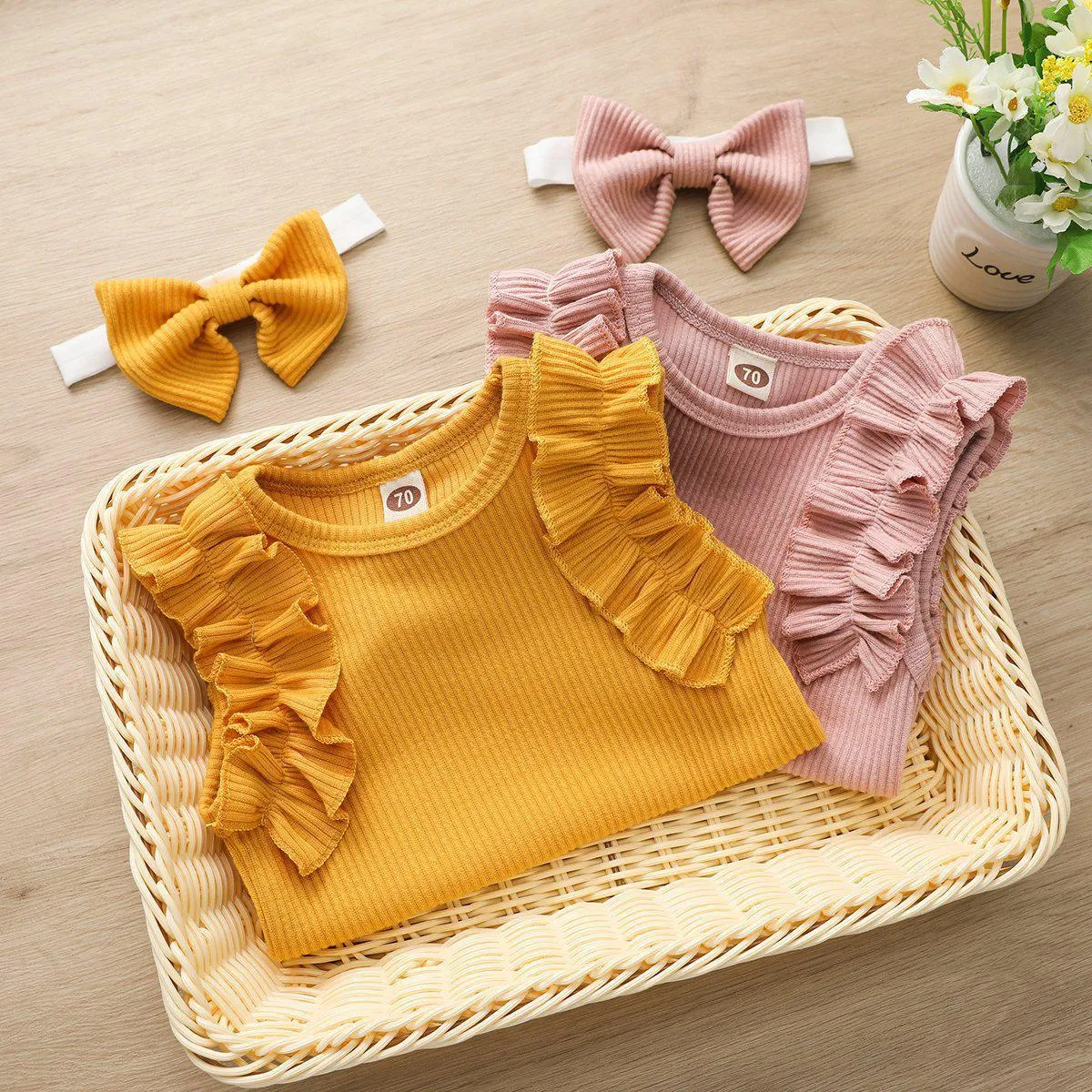 Baby Knit Cotton Romper