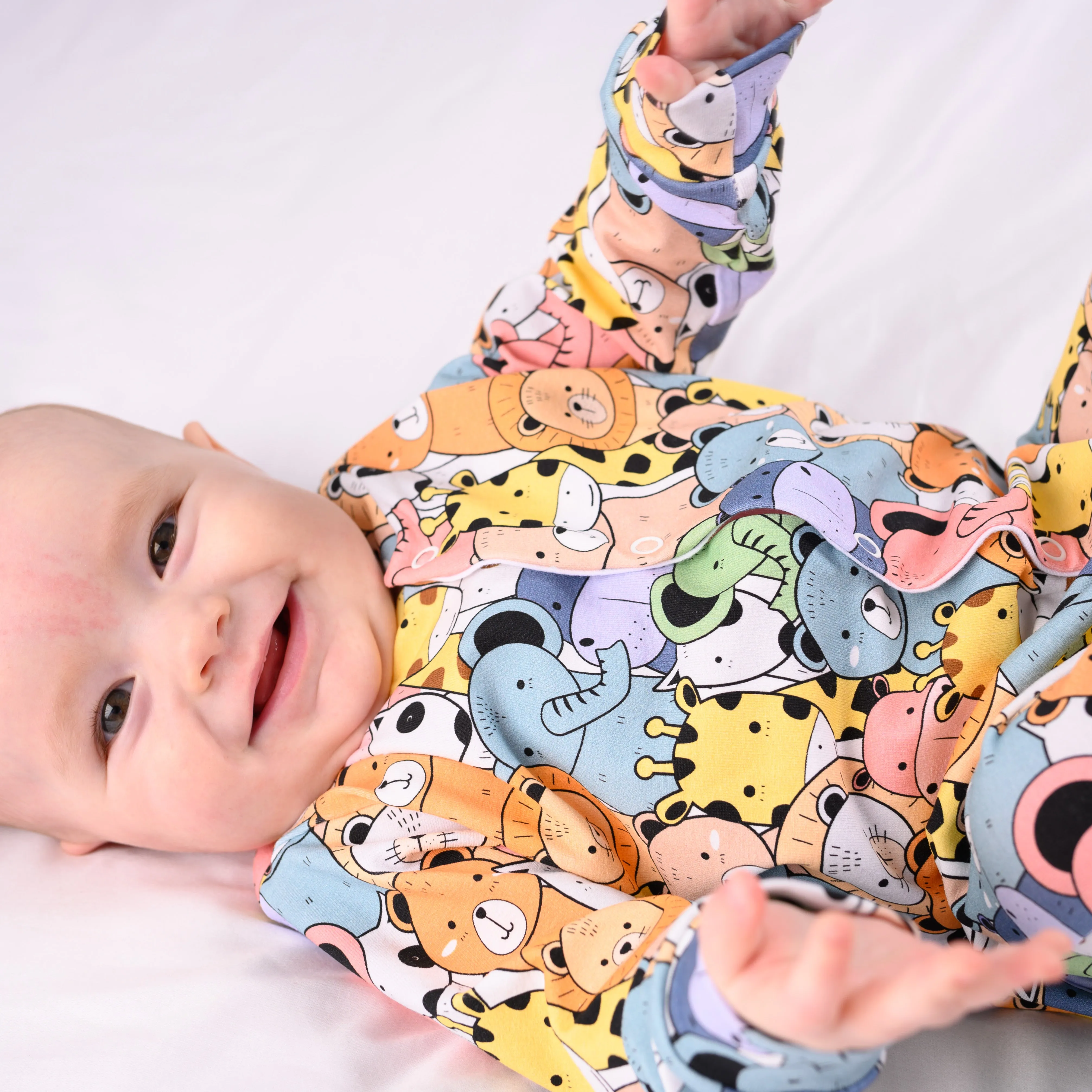 Bedtime Buddies cotton sleepsuit