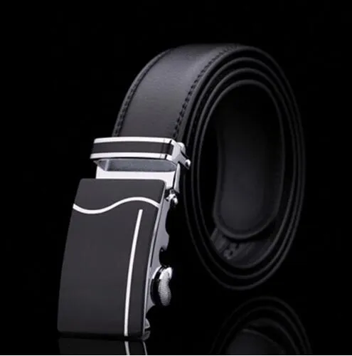 Belt Men Genuine Luxury Leather Men's business Belts for Men,Strap