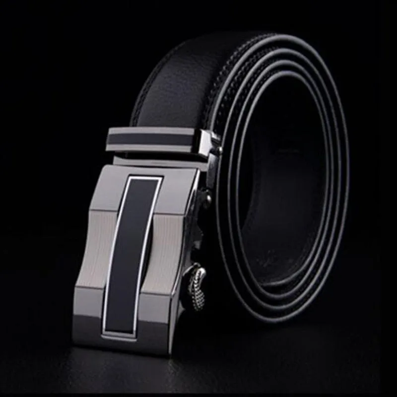 Belt Men Genuine Luxury Leather Men's business Belts for Men,Strap