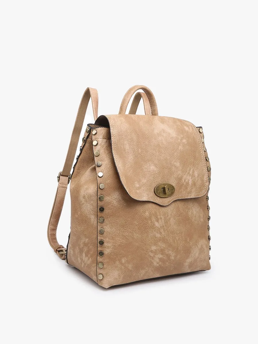 Bex Vegan Distressed Backpack