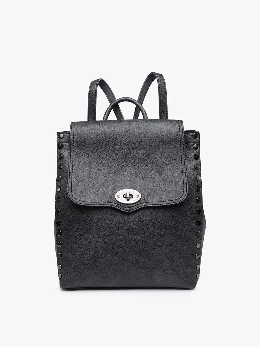 Bex Vegan Distressed Backpack