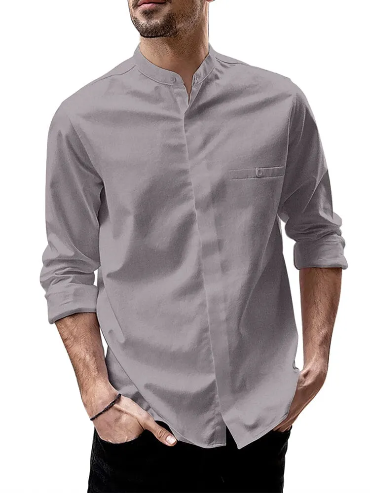 Breathable Button Up Linen Shirt (US Only)