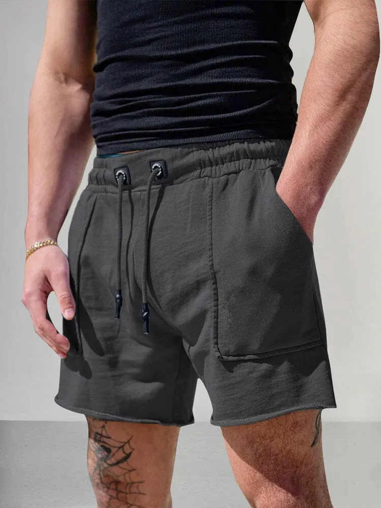 Breathable Drawstring Sport Shorts