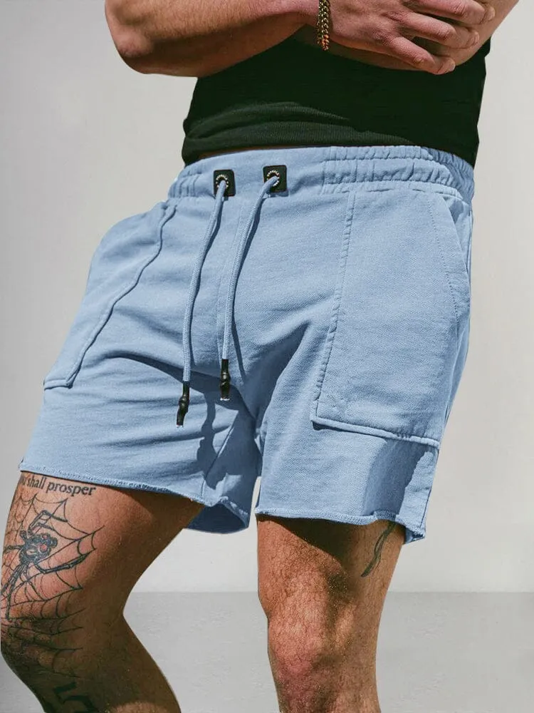 Breathable Drawstring Sport Shorts