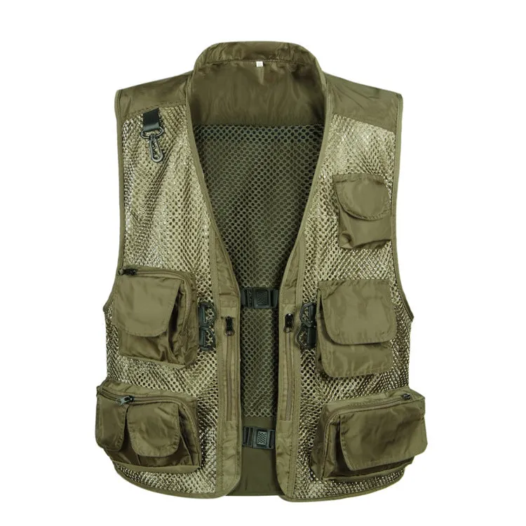 Breathable Mesh Outdoor Men's Functional Vest