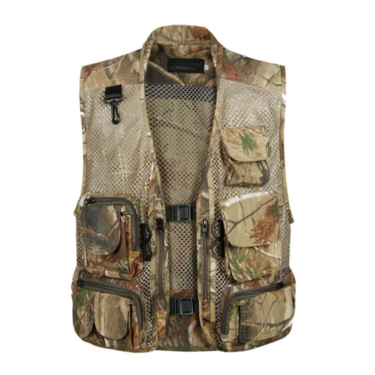 Breathable Mesh Outdoor Men's Functional Vest