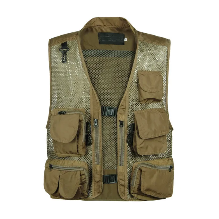 Breathable Mesh Outdoor Men's Functional Vest