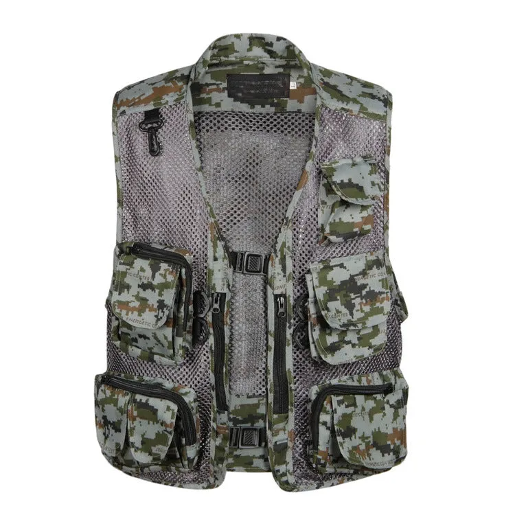 Breathable Mesh Outdoor Men's Functional Vest