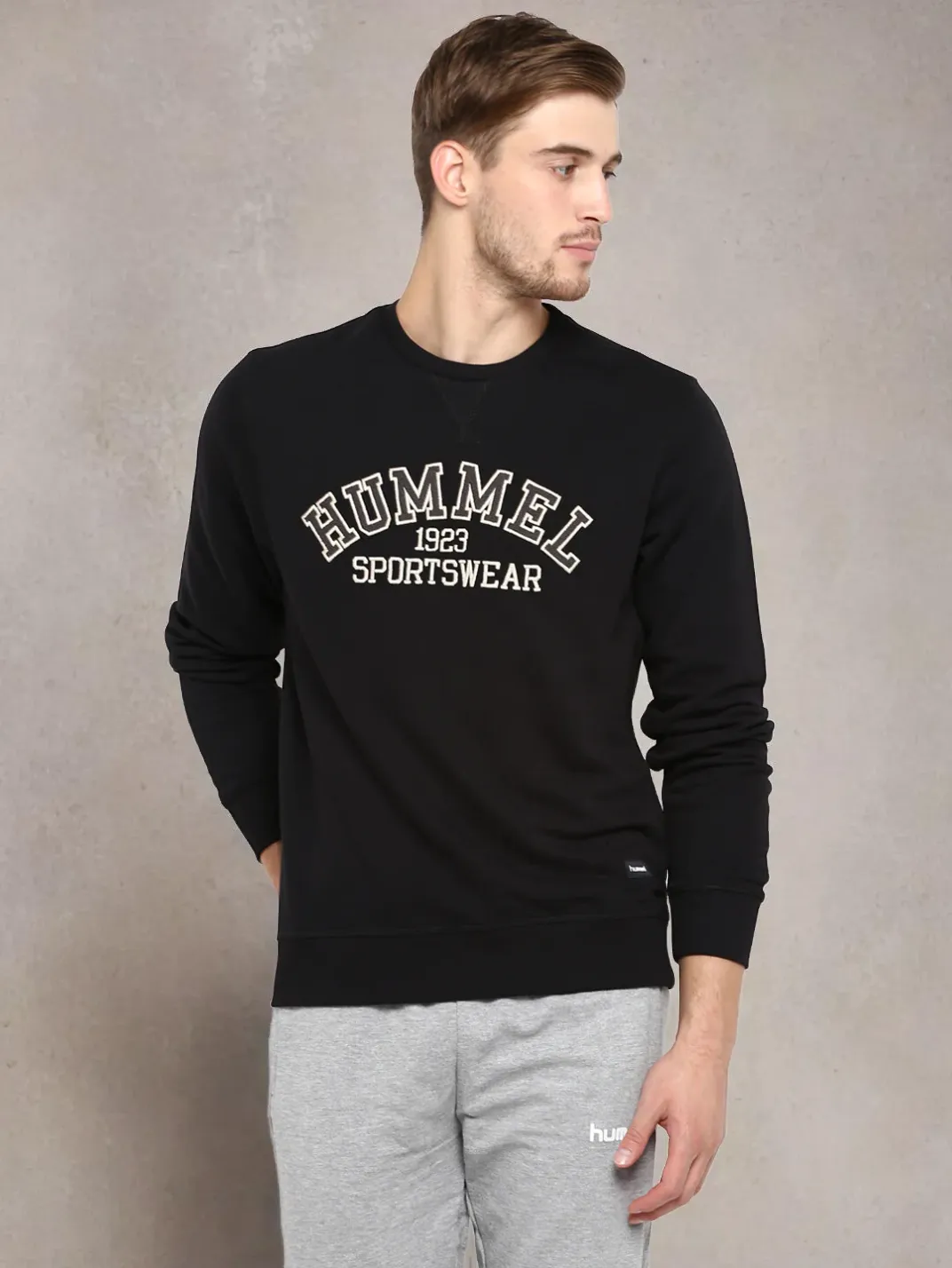 Bror Men Black Sweatshirt