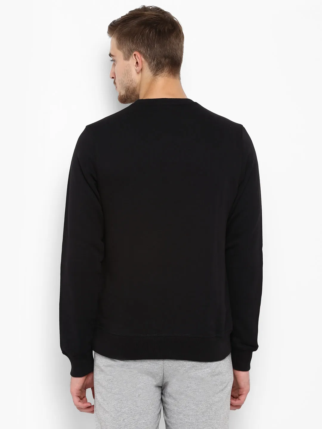 Bror Men Black Sweatshirt