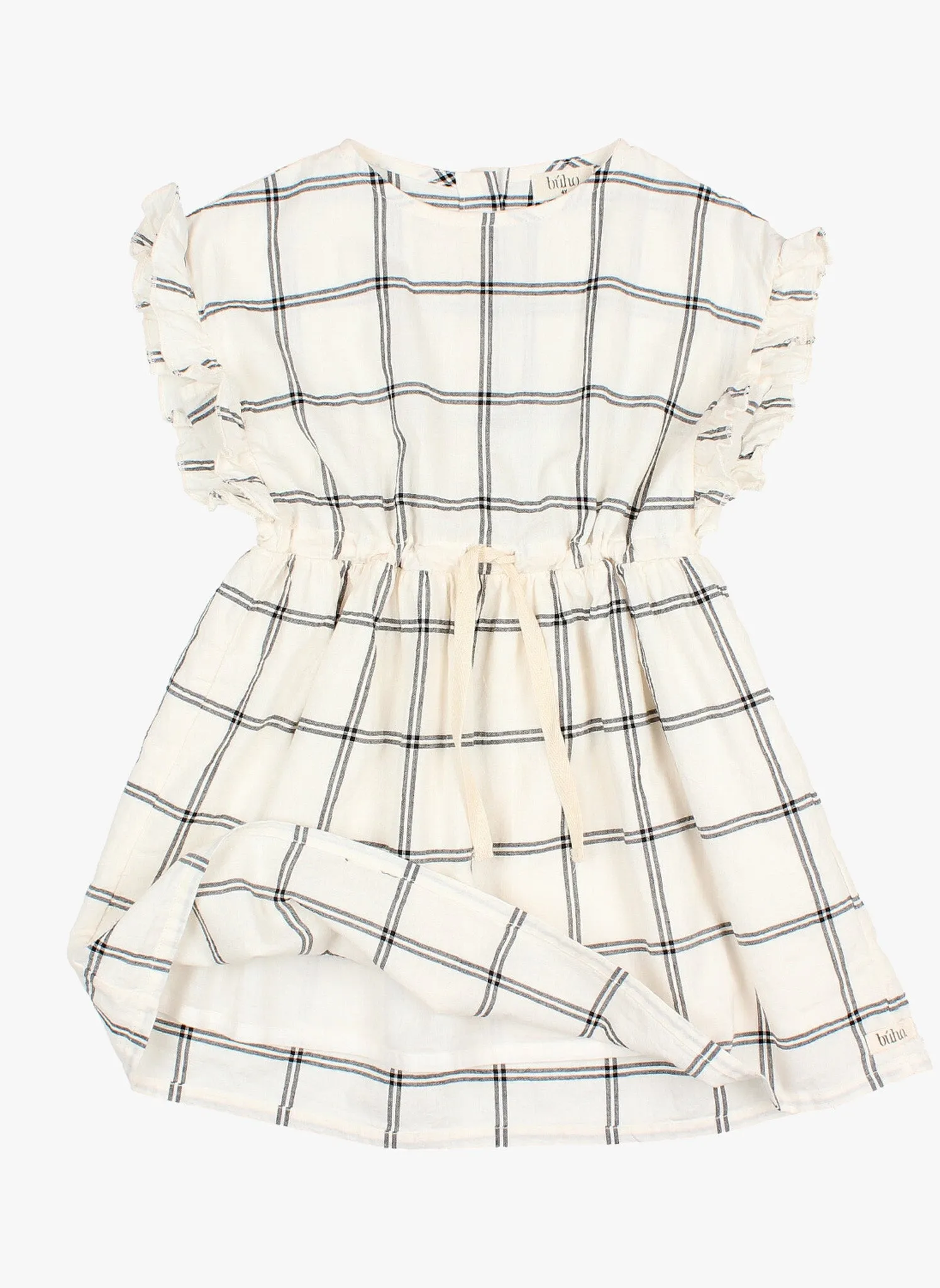 Buho Cotton Check Dress