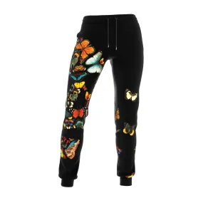 Butterfly Skull Women Sweatpants