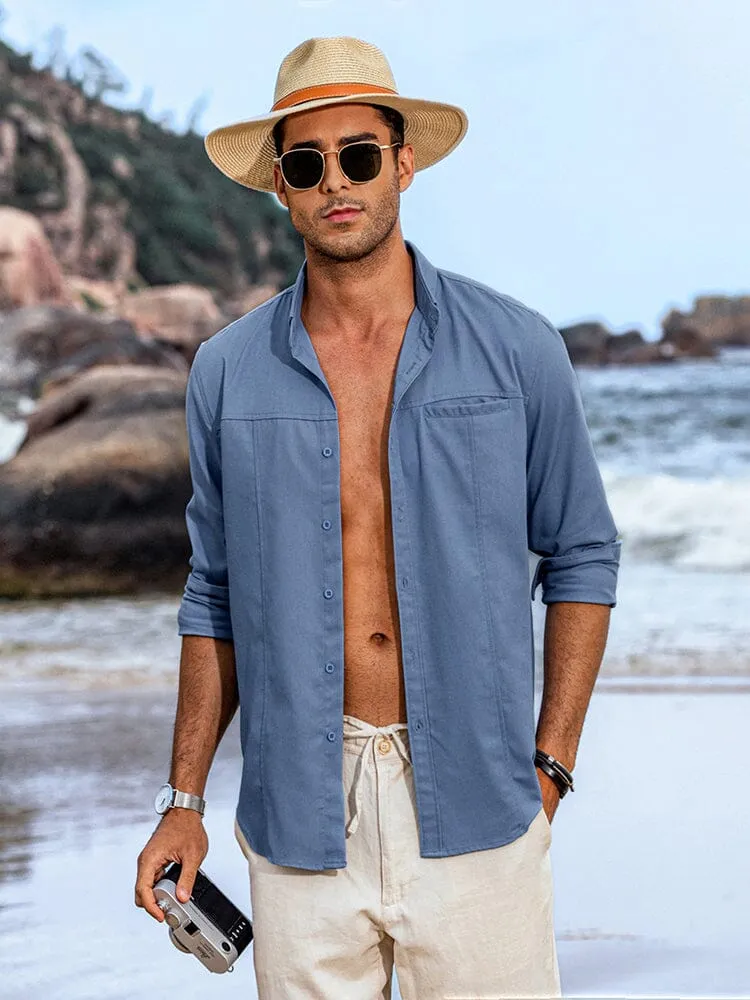 Casual Breathable Linen Shirts (US Only)