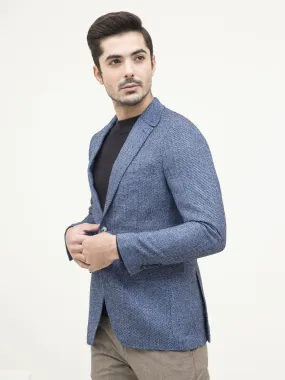 CASUAL COAT SLIM FIT BLUE