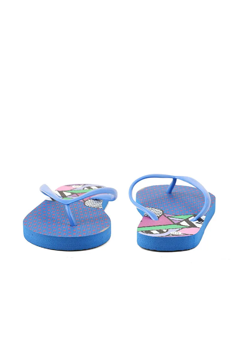 Casual Flip Flop I14122-Blue