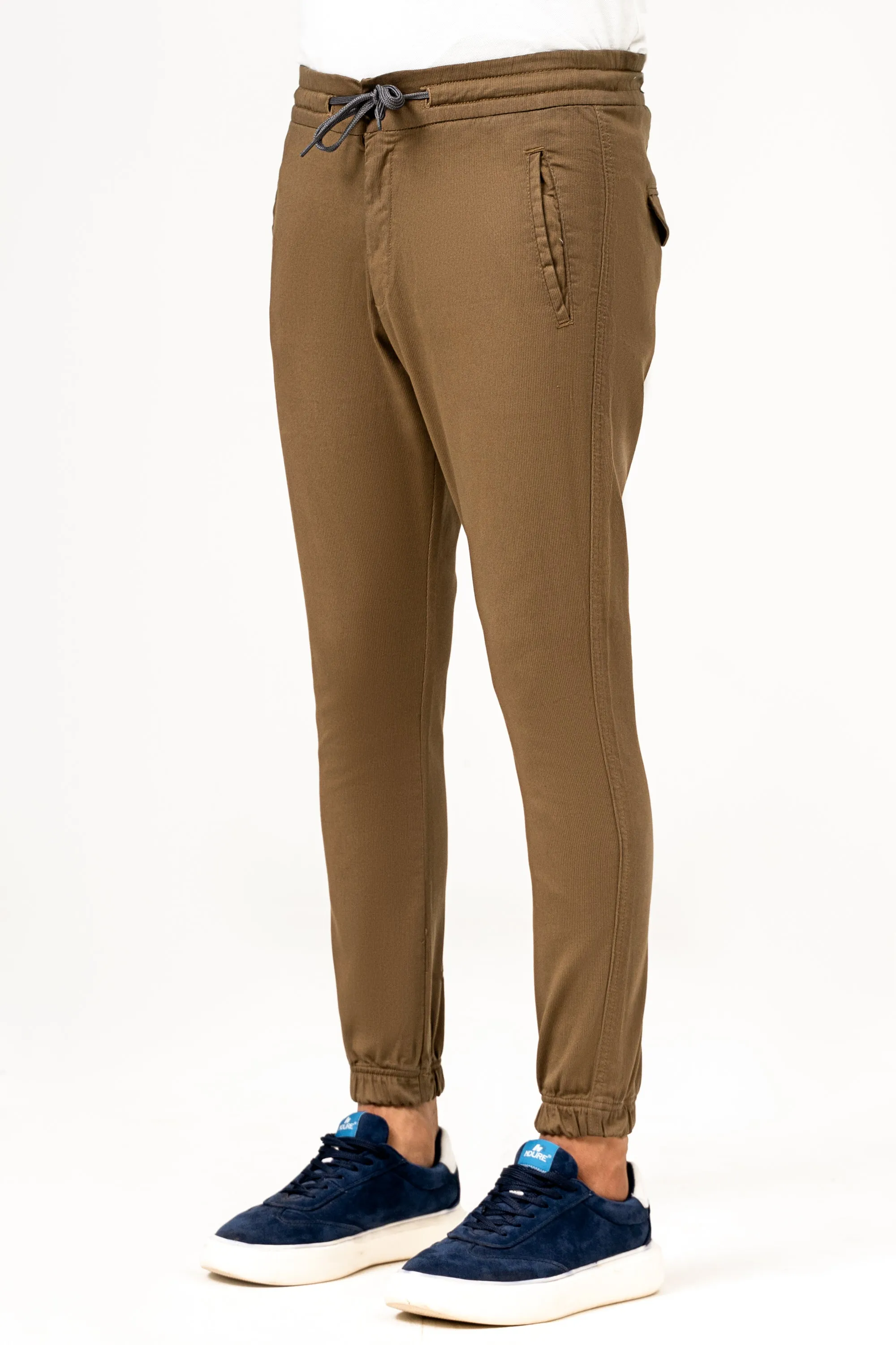 CASUAL JOGGER TROUSER  KHAKI