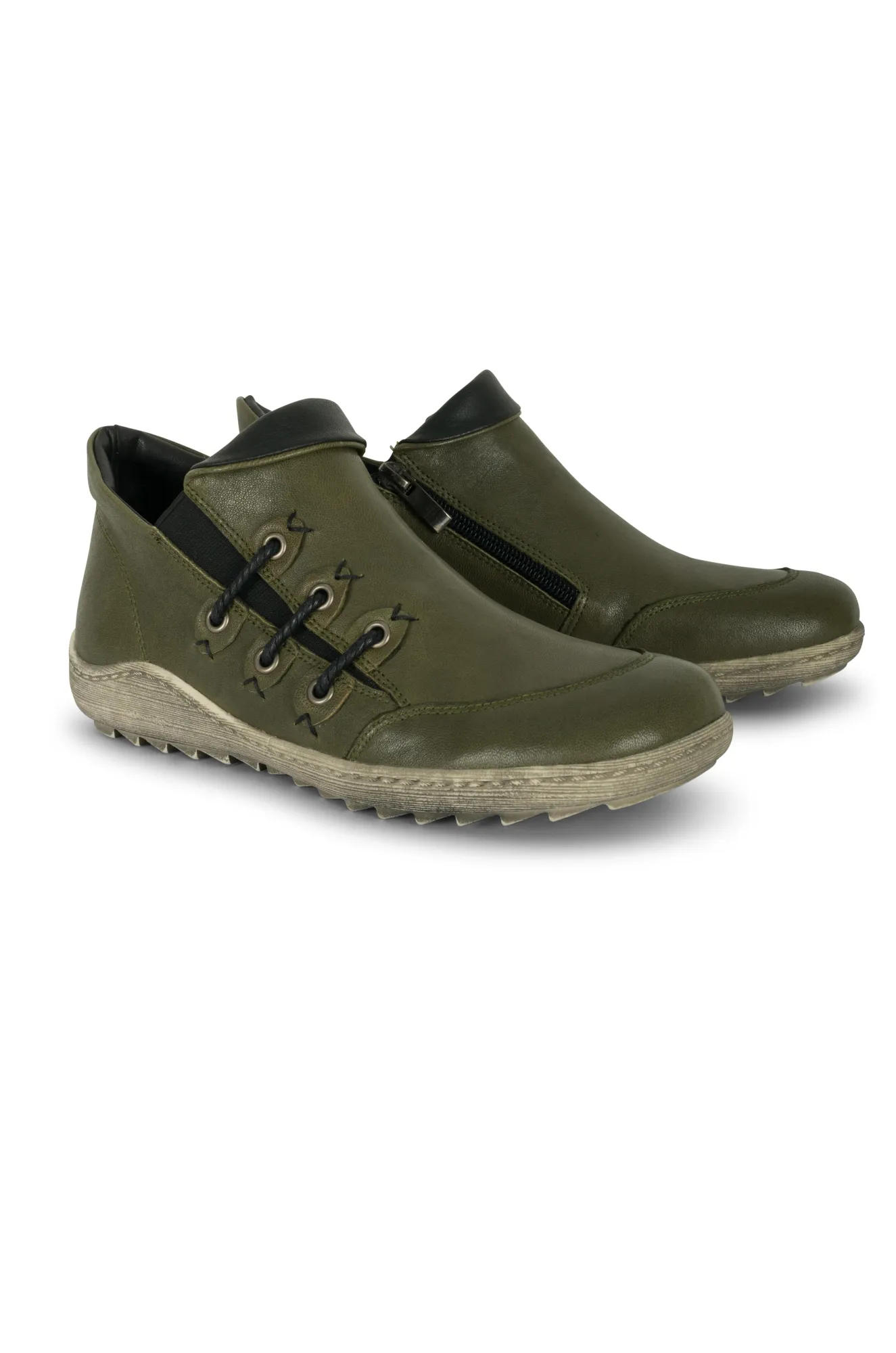 Casual Leather Shoe | FOREST | NIKKI WW