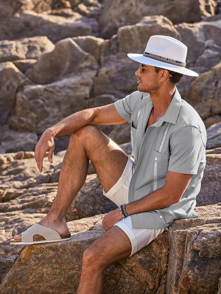 Casual Linen Cuban Shirts (US Only)