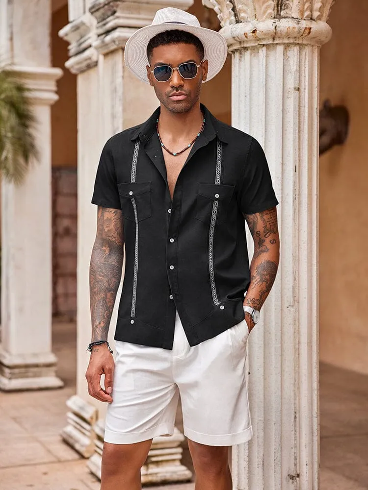 Casual Linen Cuban Shirts (US Only)