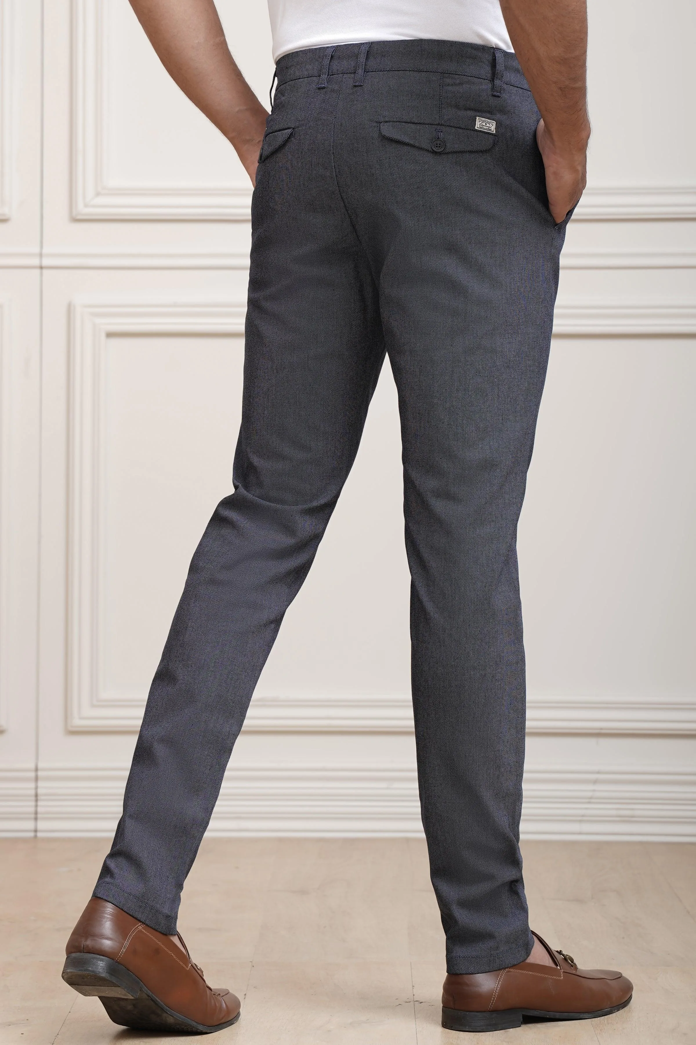 CASUAL PANT CROSS POCKET NAVY