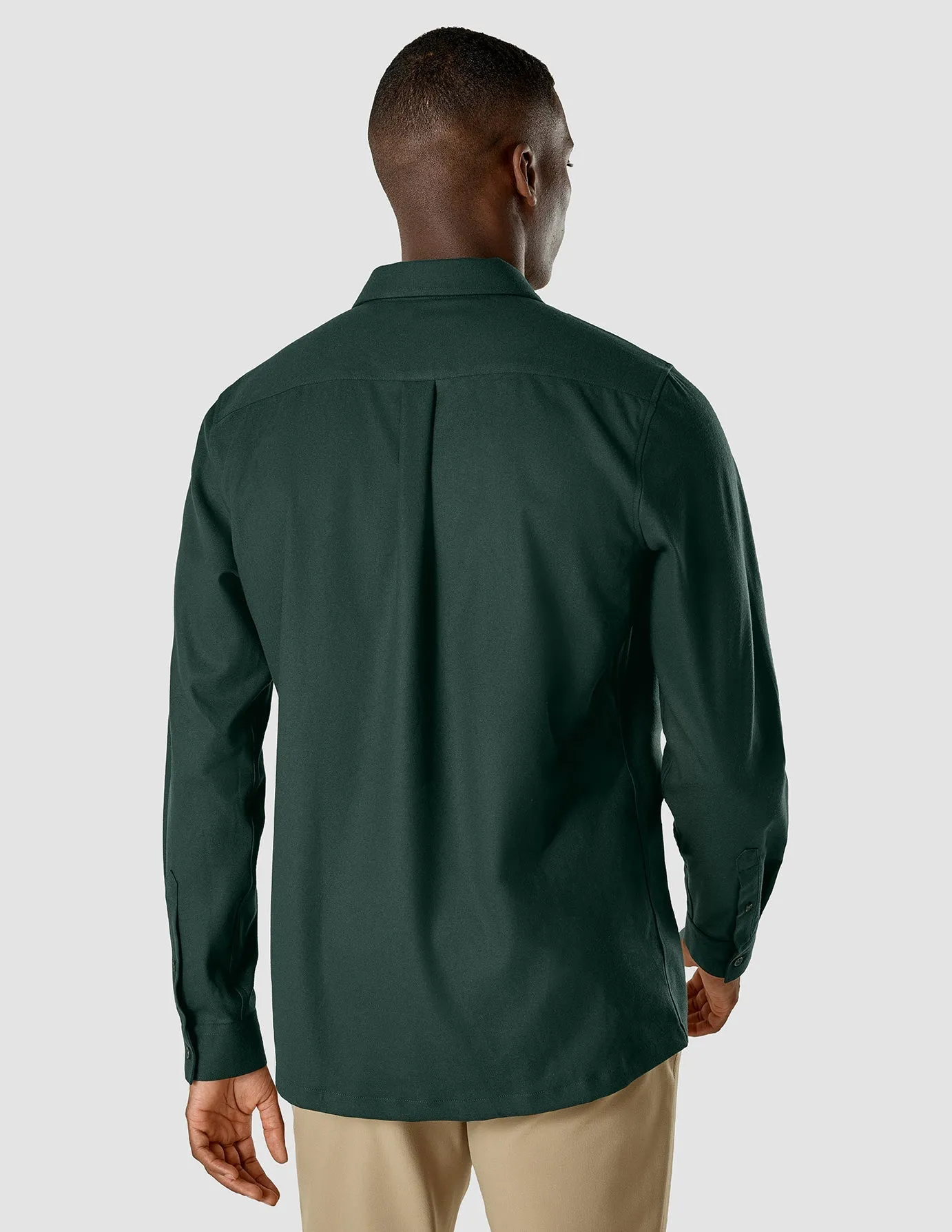 Casual Shirt Forest Green