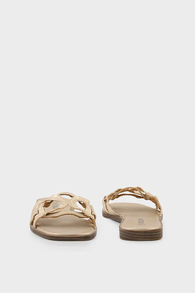 Casual Slip On I17154-Golden