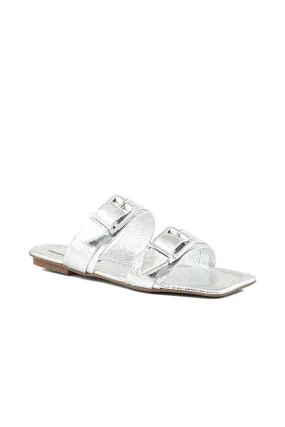 Casual Slip On I38595-Silver