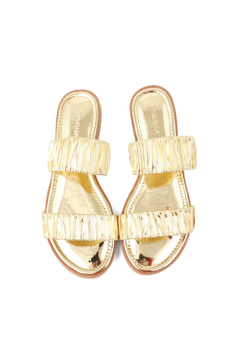 Casual Slip On I38602-Golden