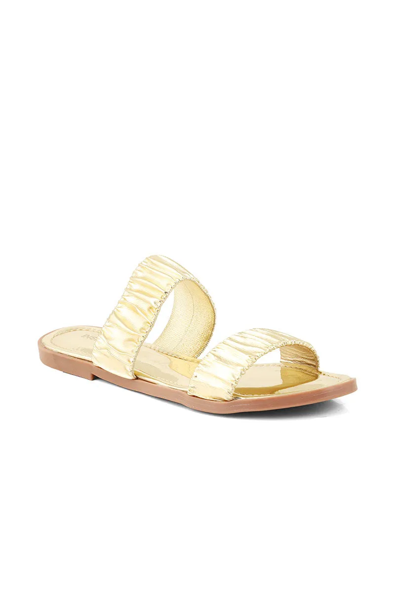 Casual Slip On I38602-Golden