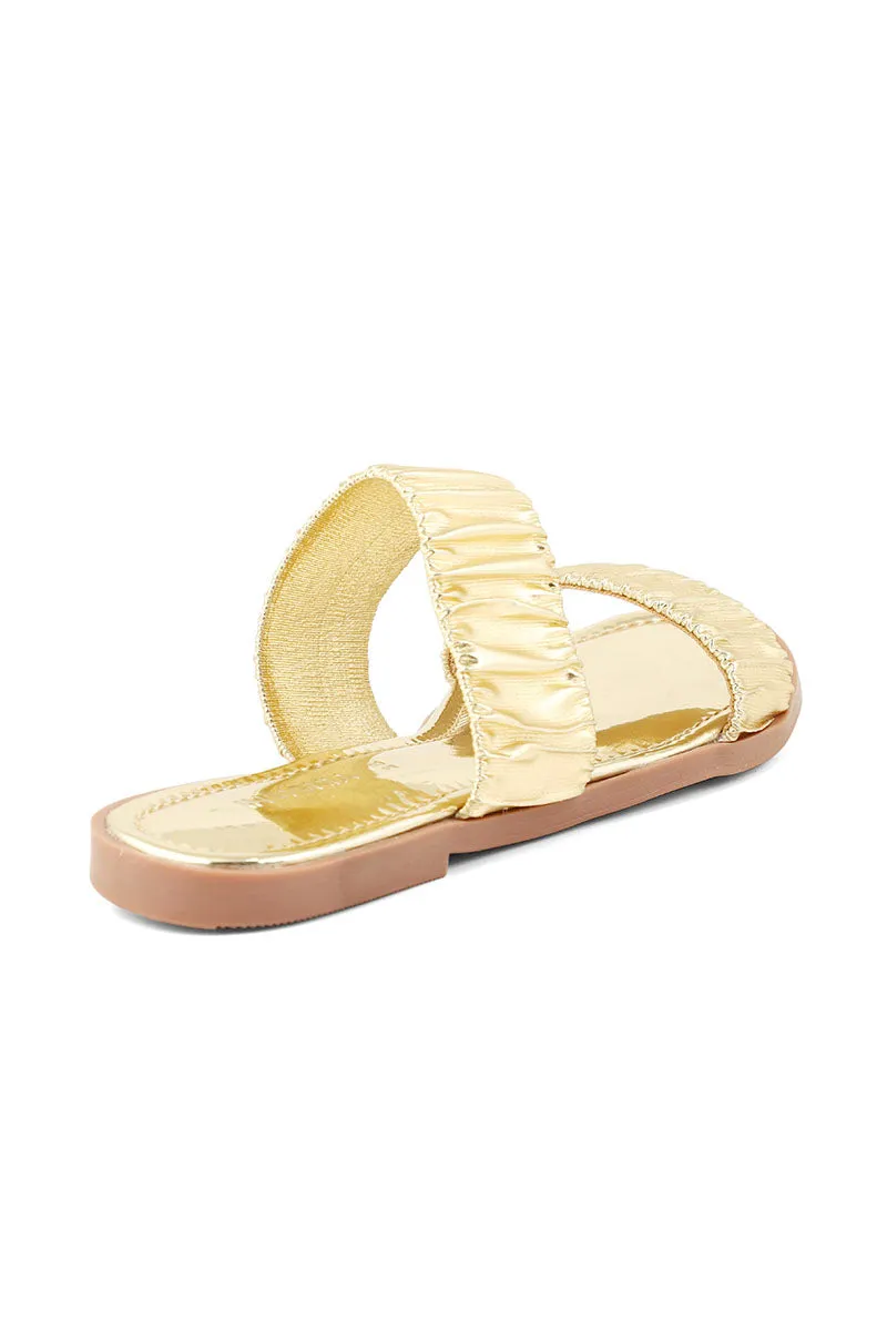 Casual Slip On I38602-Golden