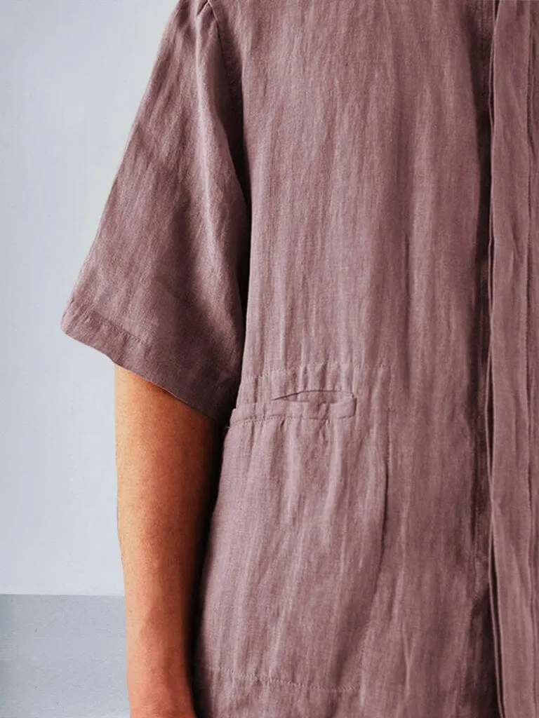 Casual Soft 100% Linen Shirt