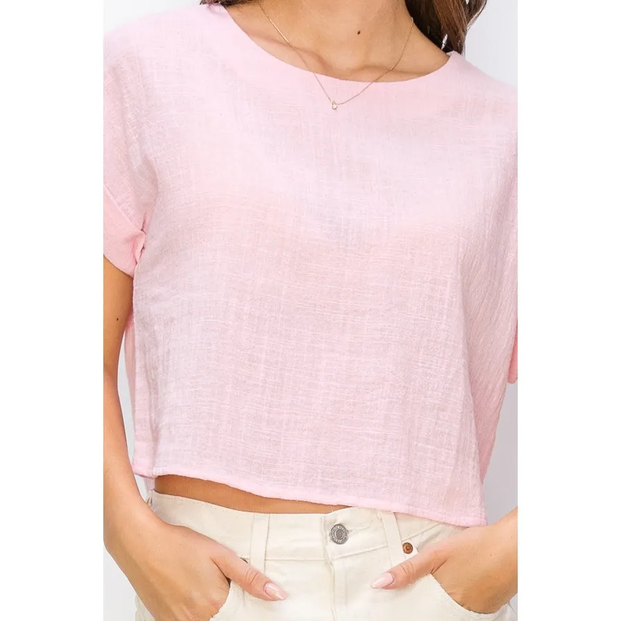 Casual Style Stunning Short Sleeve Top