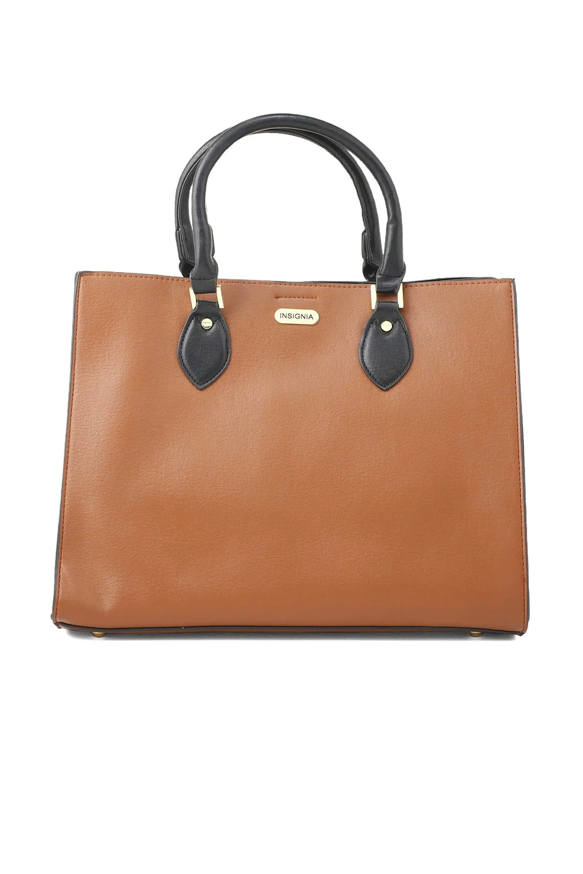 Casual Tote Hand Bags B14898-Brown