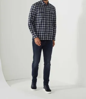 Chemise casual bleu "Adjia"