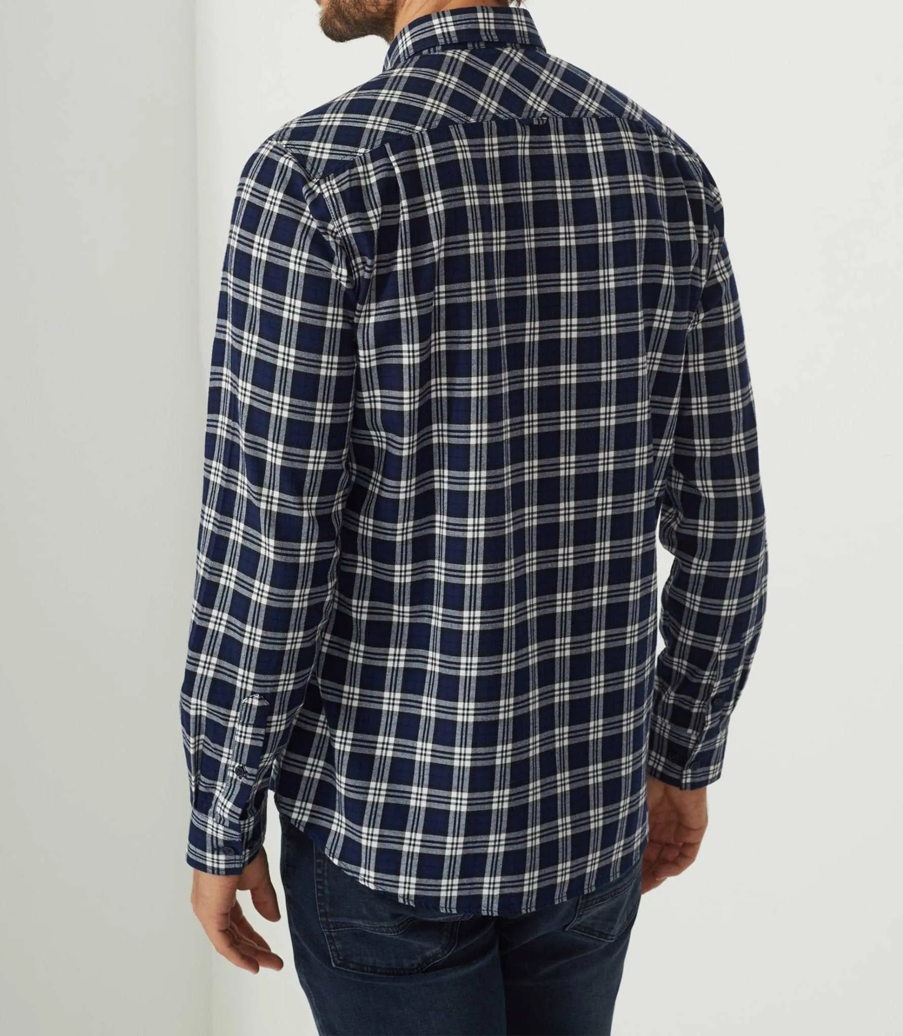 Chemise casual bleu "Adjia"